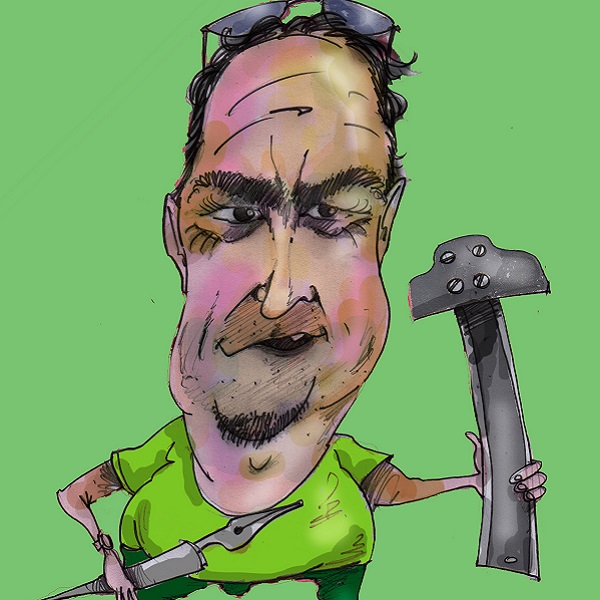 Arquitecto y caricaturistas. Colabora con el suplemento humorístico Melaíto desde 2014.