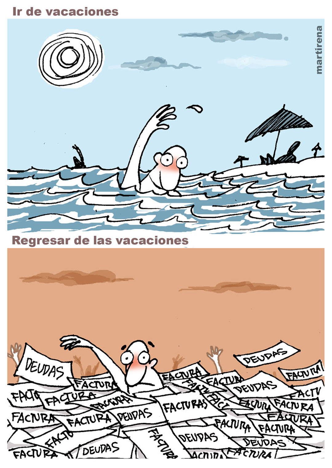 Nadar en ambos mares
