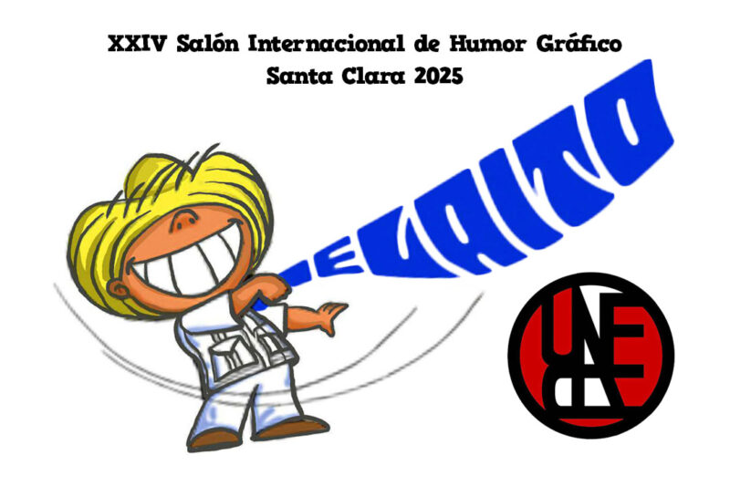 Humor general y humor erótico son las categorías del concurso. El plazo de admisión cierra el 14 de noviembre, y los detalles los encontrará aquí. Colegas de todo el mundo, Santa Clara les espera.