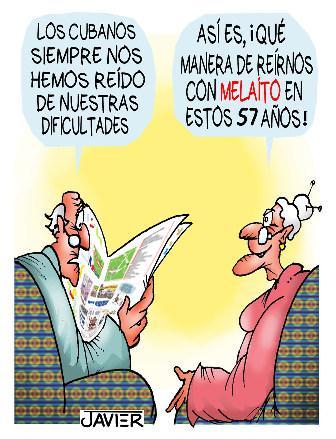 Qué manera de reírnos