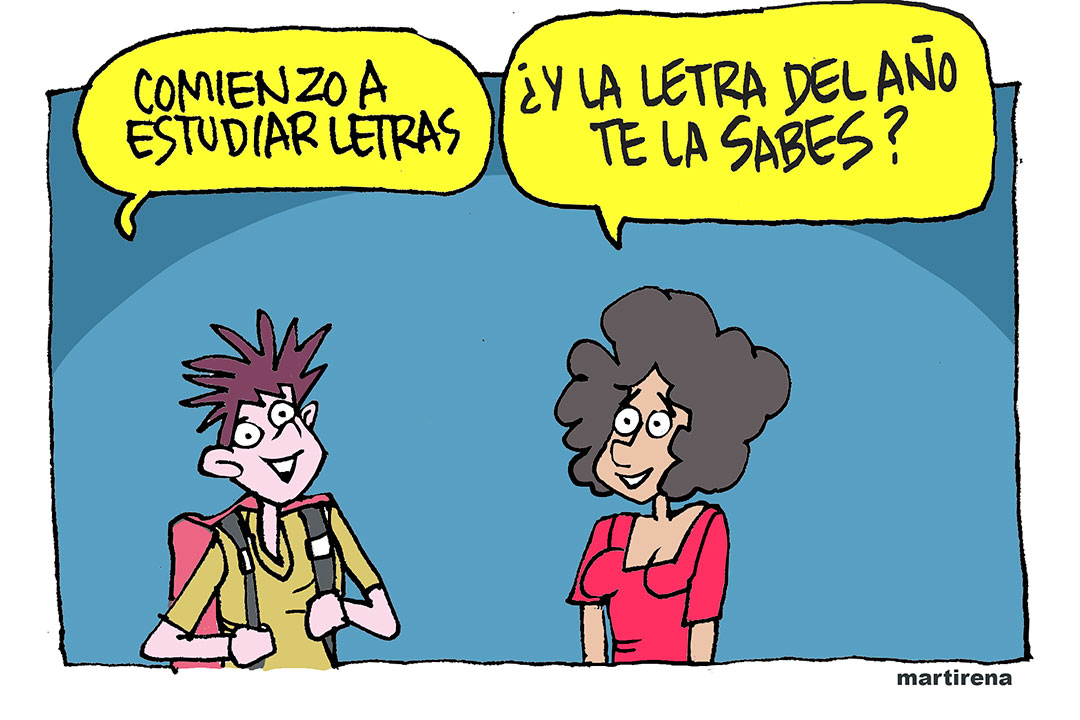 La letra del año
